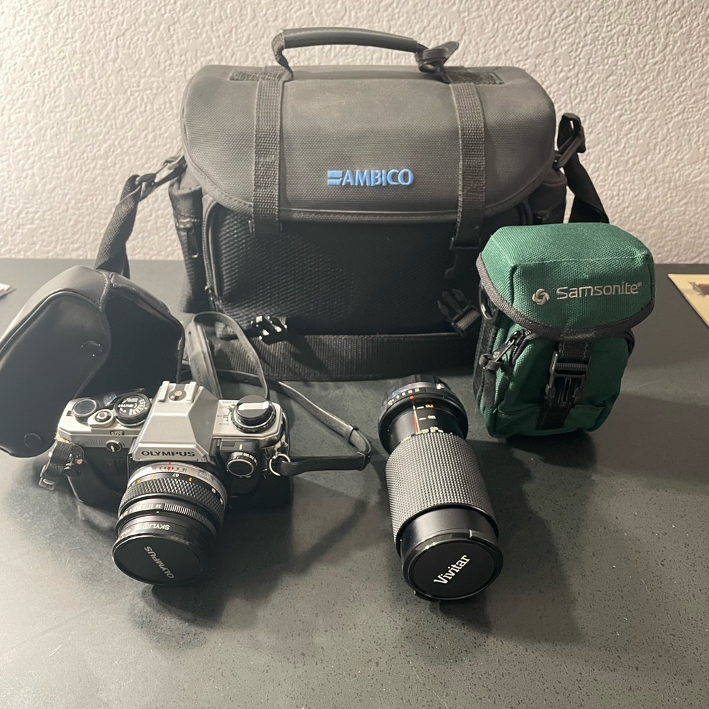 Olympus OM10 35mm camera
